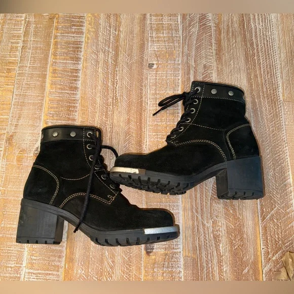 Fly London Leather Boots - Picture 3 of 16